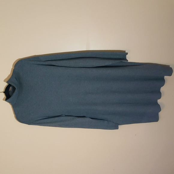 Joe Fresh| NWT Grey Long sleeve Turtleneck Sweater Dress Cotton Blend - Picture 3 of 13